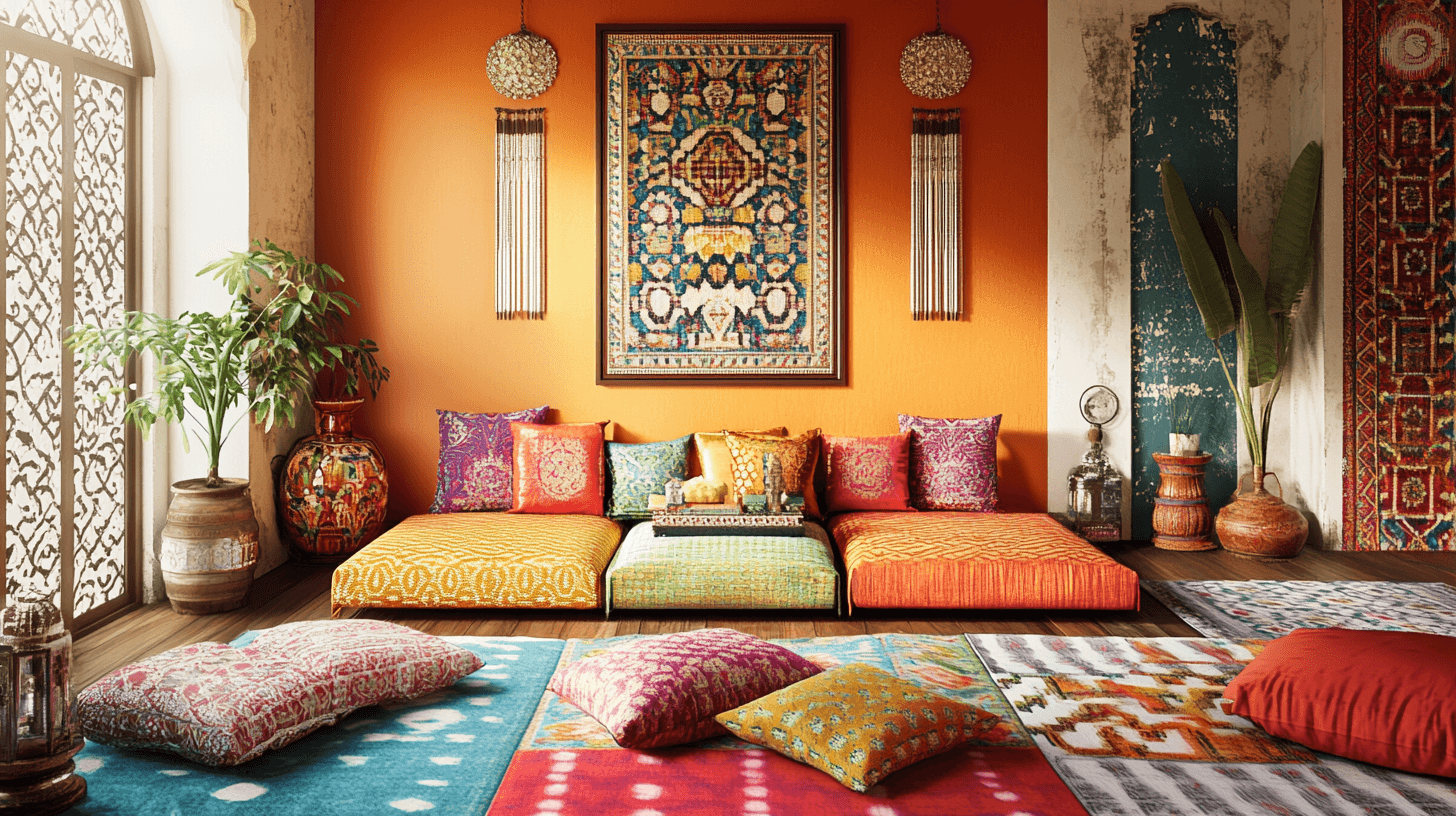 Indian Ethno Chic: Farbenfrohe Muster und traditionelle Elemente