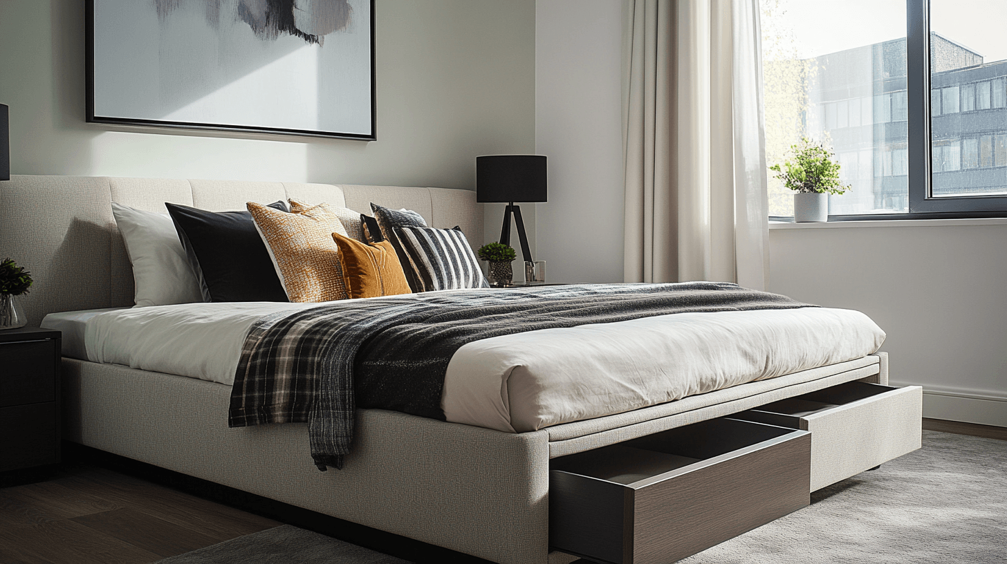 Mehr Platz im Schlafzimmer: Betten mit Bettkasten