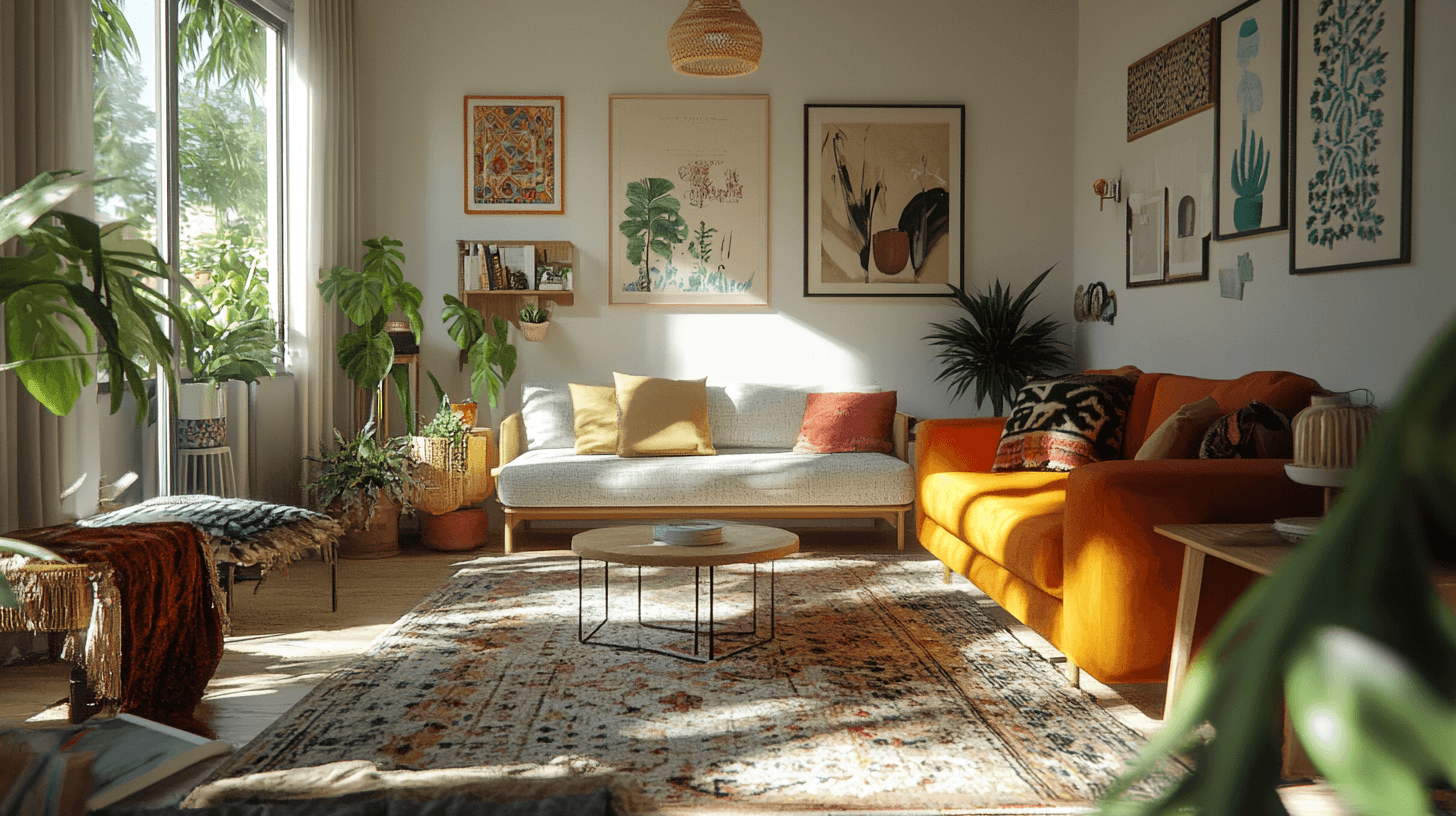 Möbel im Scandi-Boho-Stil: Die perfekte Balance finden