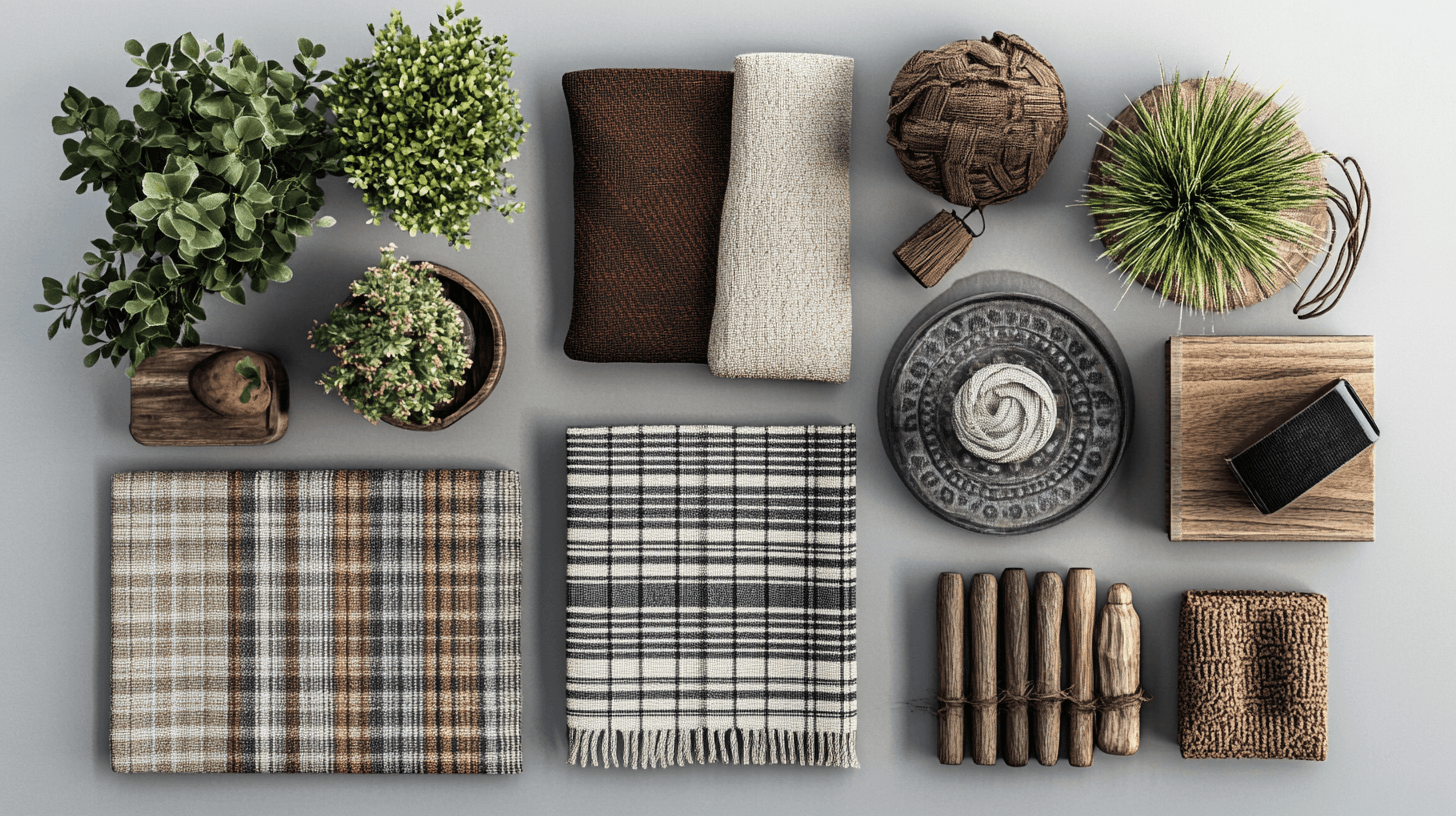 Dekorationselemente für den Modern Country Look