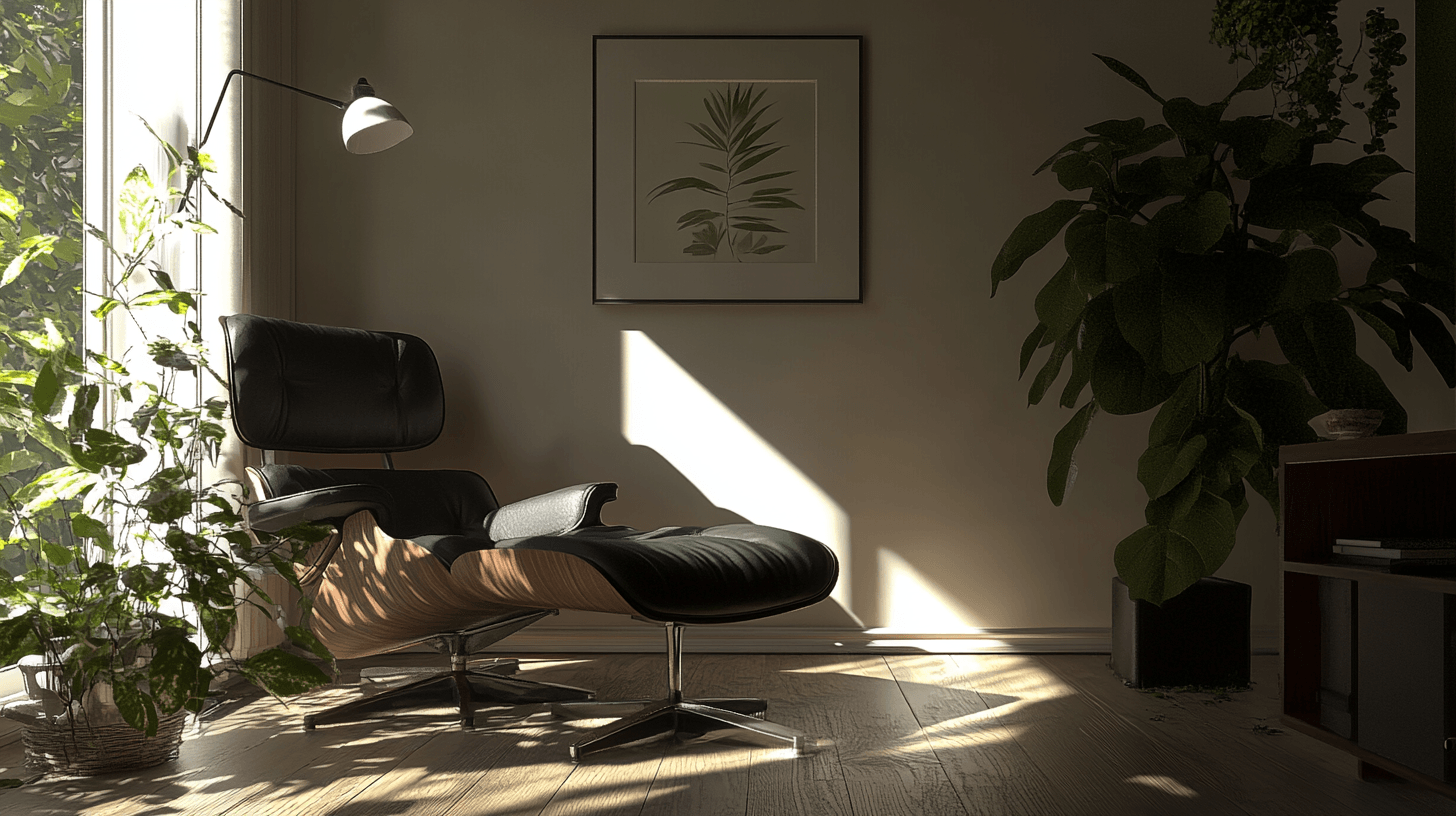 Wohnstile für monochrome Konzepte