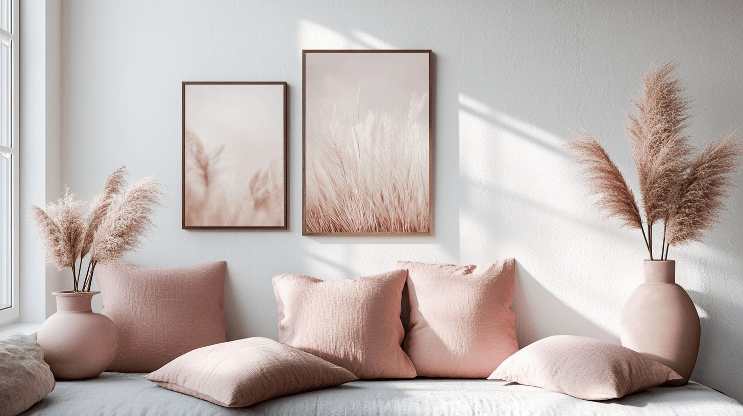 Dekoration in Soft Pink: Sanfte Details für ein harmonisches Ambiente