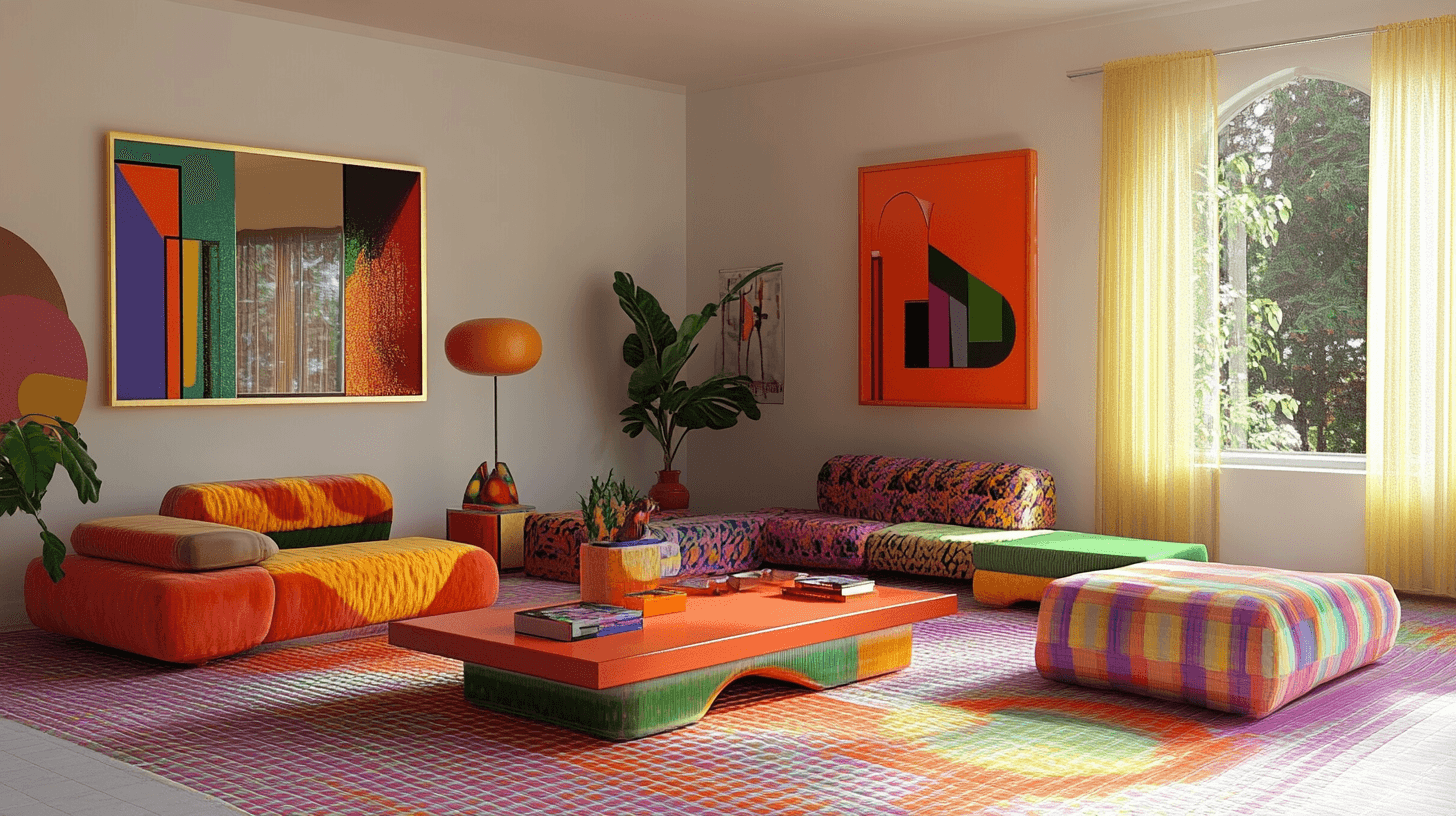 Retro-Look der 90er: Das Comeback des farbenfrohen Designs
