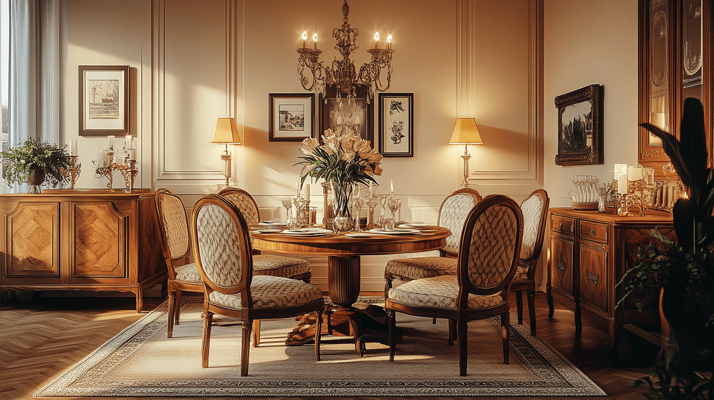 Esszimmer im Vintage-Stil: Zeitlose Klassiker inszenieren
