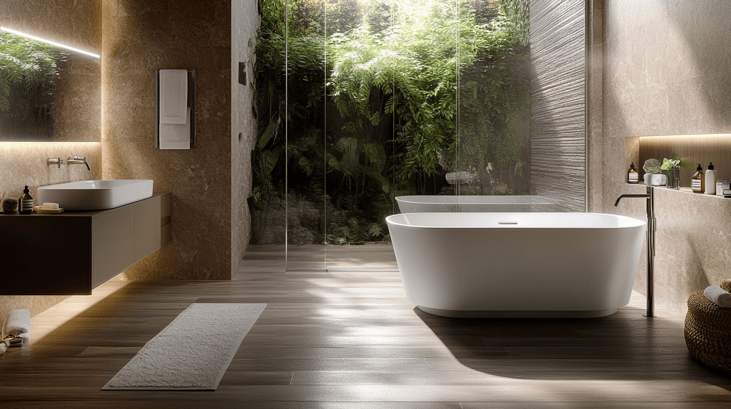 Entspanntes Badezimmer: Wellness-Feeling zuhause