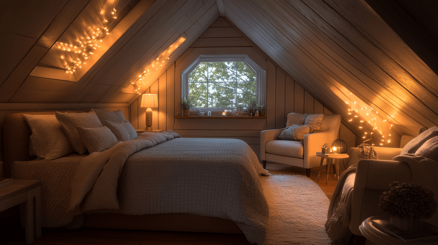 Schlafzimmer mit Dachschrägen: Platz optimal nutzen