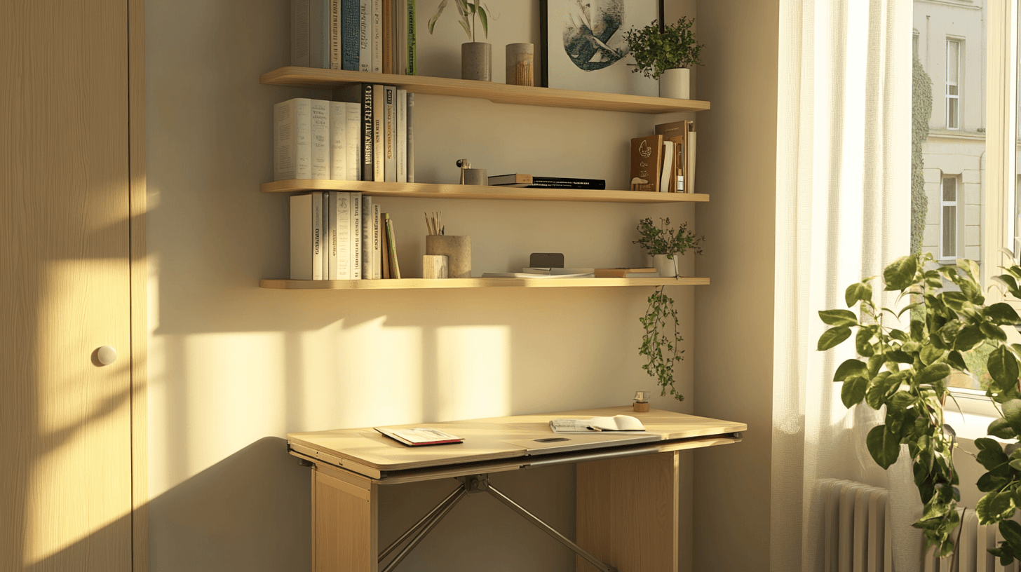 Platzsparende Möbel für das Home-Office