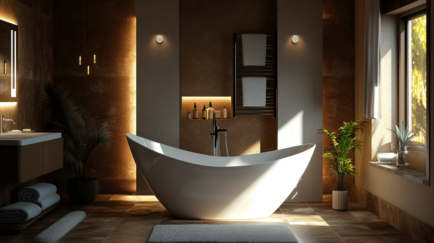 Luxuriöse Badezimmer: Wellness im eigenen Zuhause