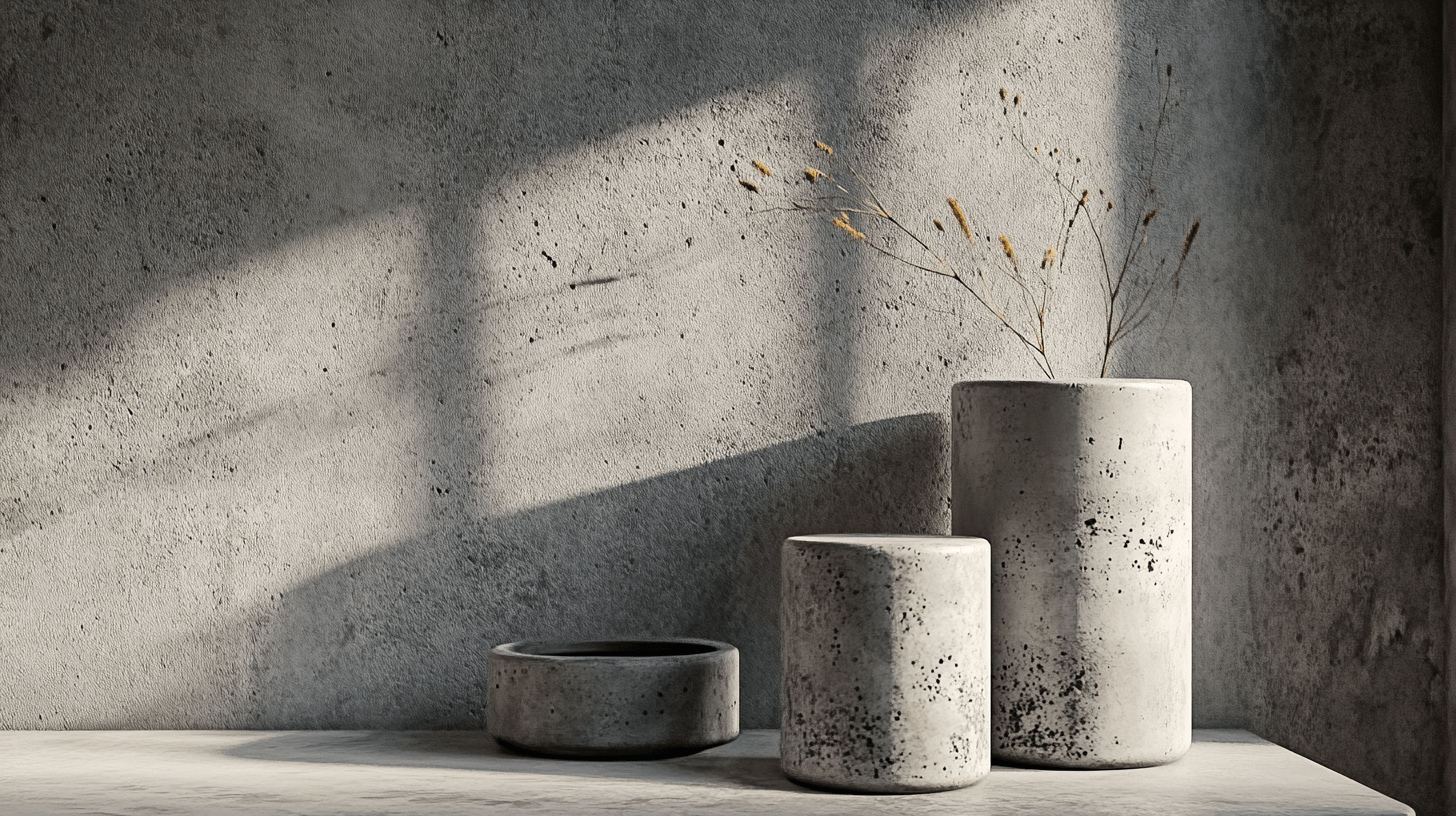 Dekorative Elemente aus Beton: Kleine Akzente mit großer Wirkung