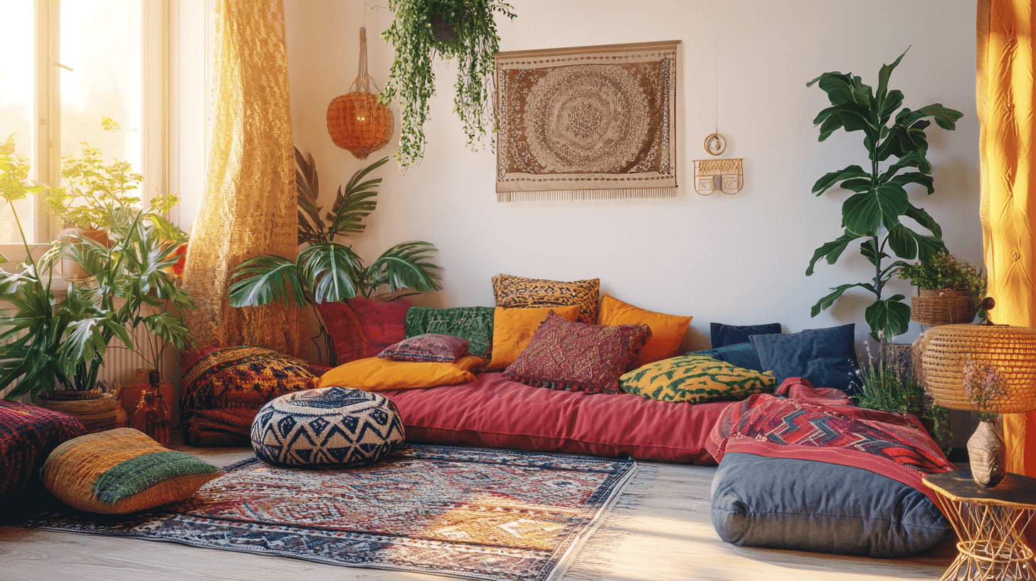 Boho-Stil: Bunte Farben und entspannte Vibes