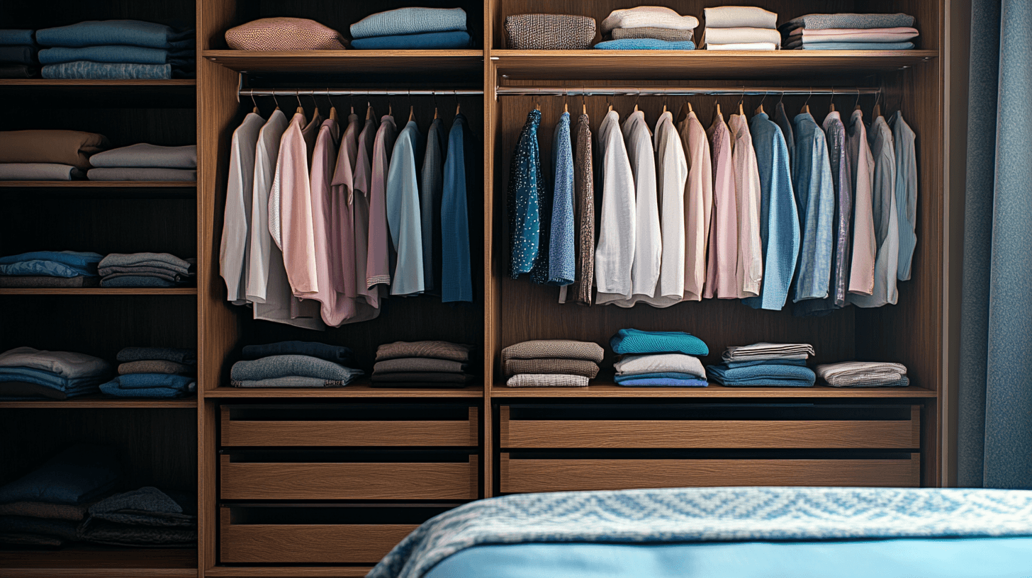 Tipps zur Organisation eines offenen Kleiderschranks