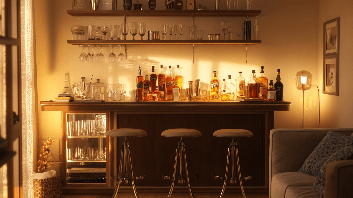 Hausbar einrichten: Der perfekte Ort für gesellige Abende