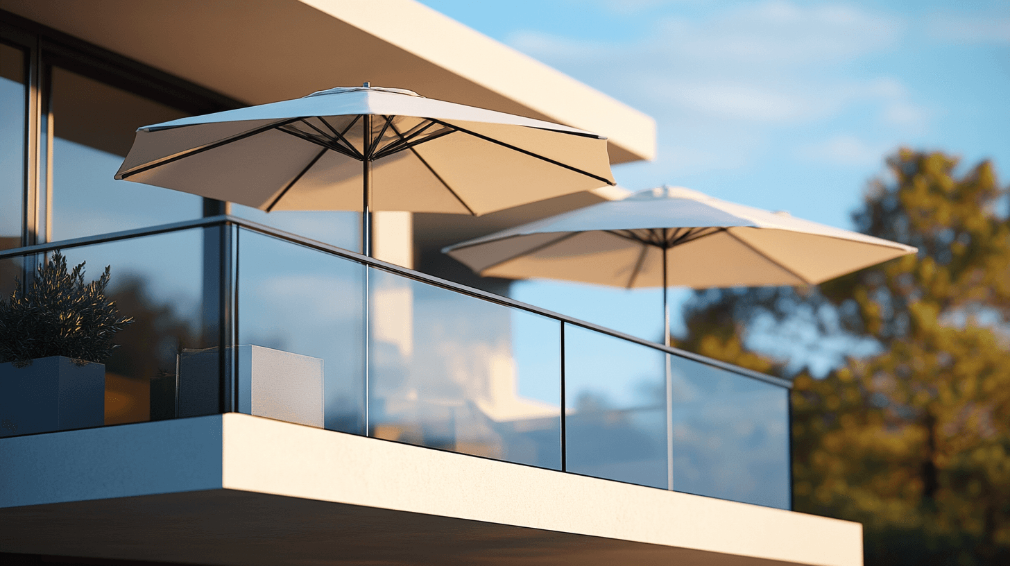 Sonnenschirme: Flexibler Schutz für jeden Balkon