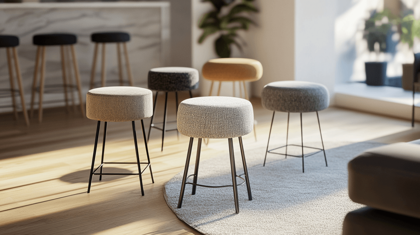 Flexible Sitzgelegenheiten: Hocker für jeden Anlass