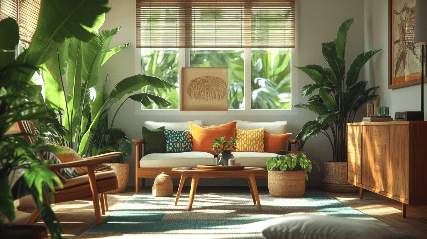 Tropical Modern: Tropische Akzente in modernem Design