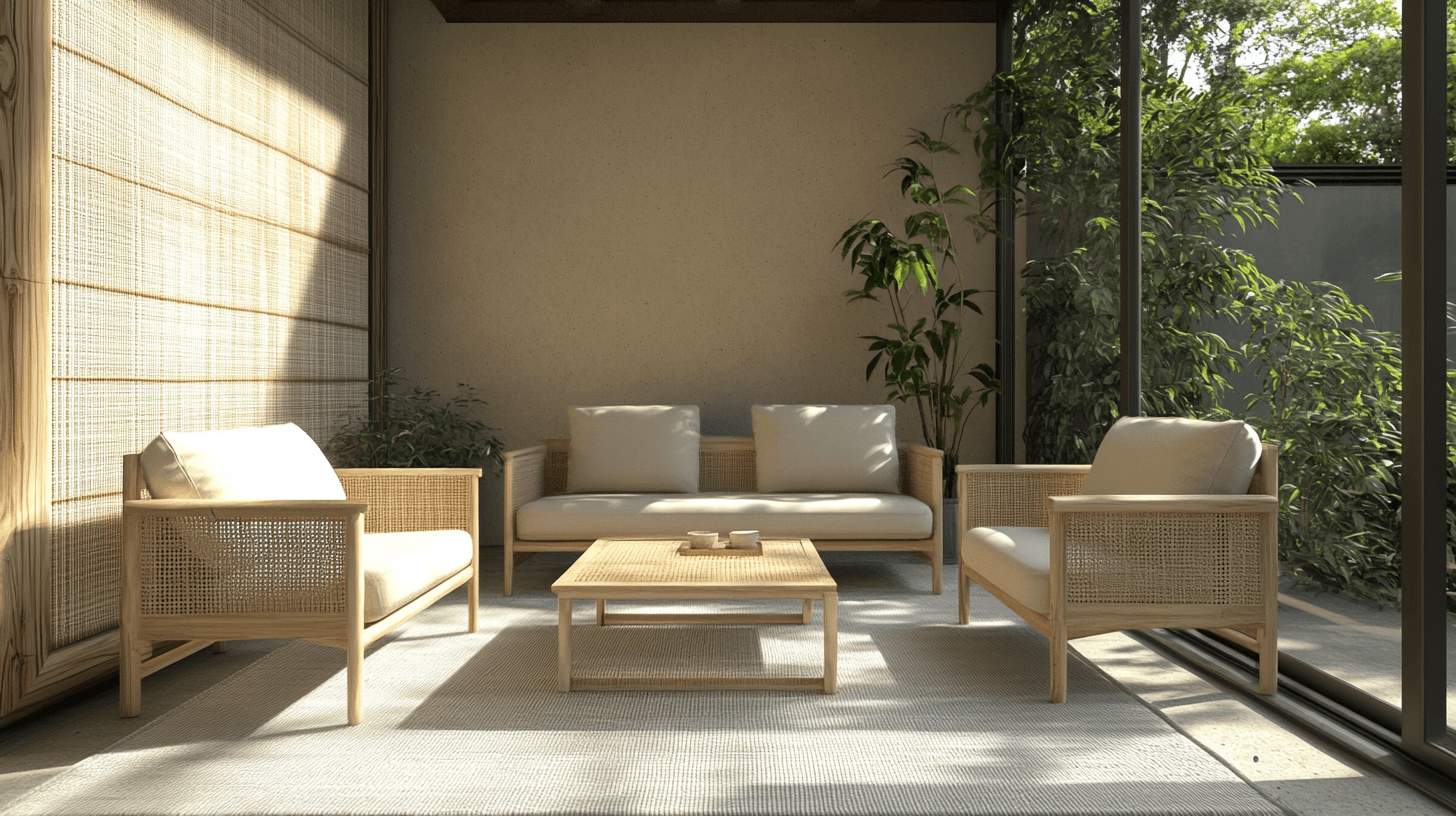 Minimalistische Möbel für Zen-Design