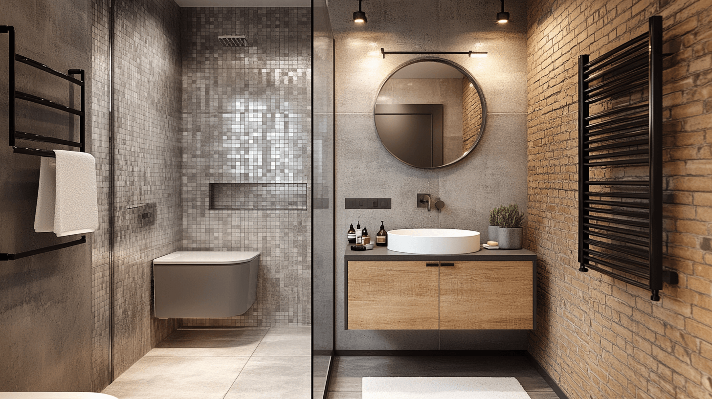 Industrial Badezimmer: Der Charme des Loft-Stils