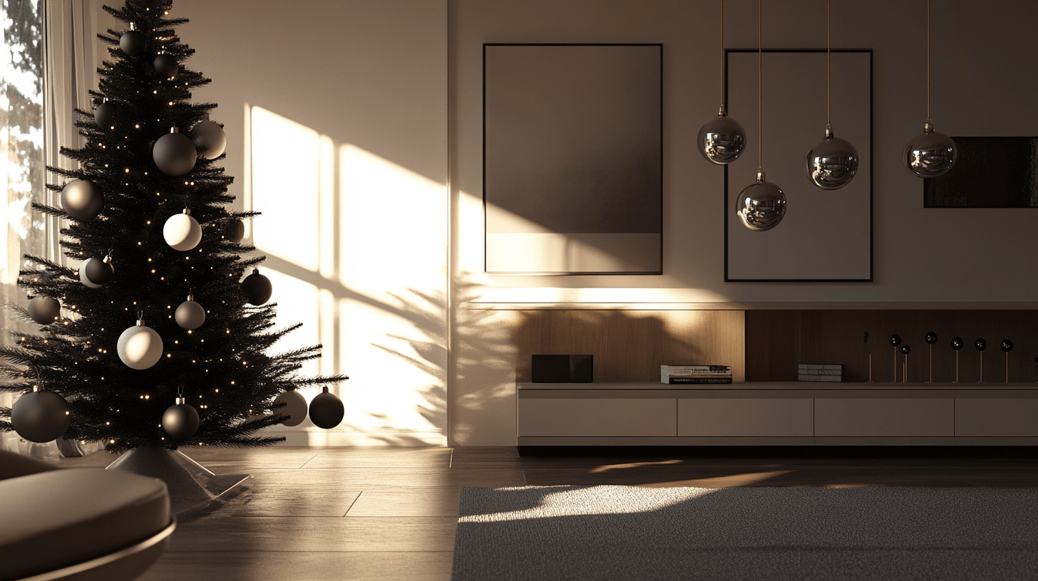 Moderne Weihnachtsdeko: Minimalismus trifft auf Eleganz