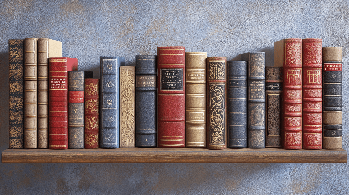 Bücher als dekorative Elemente nutzen