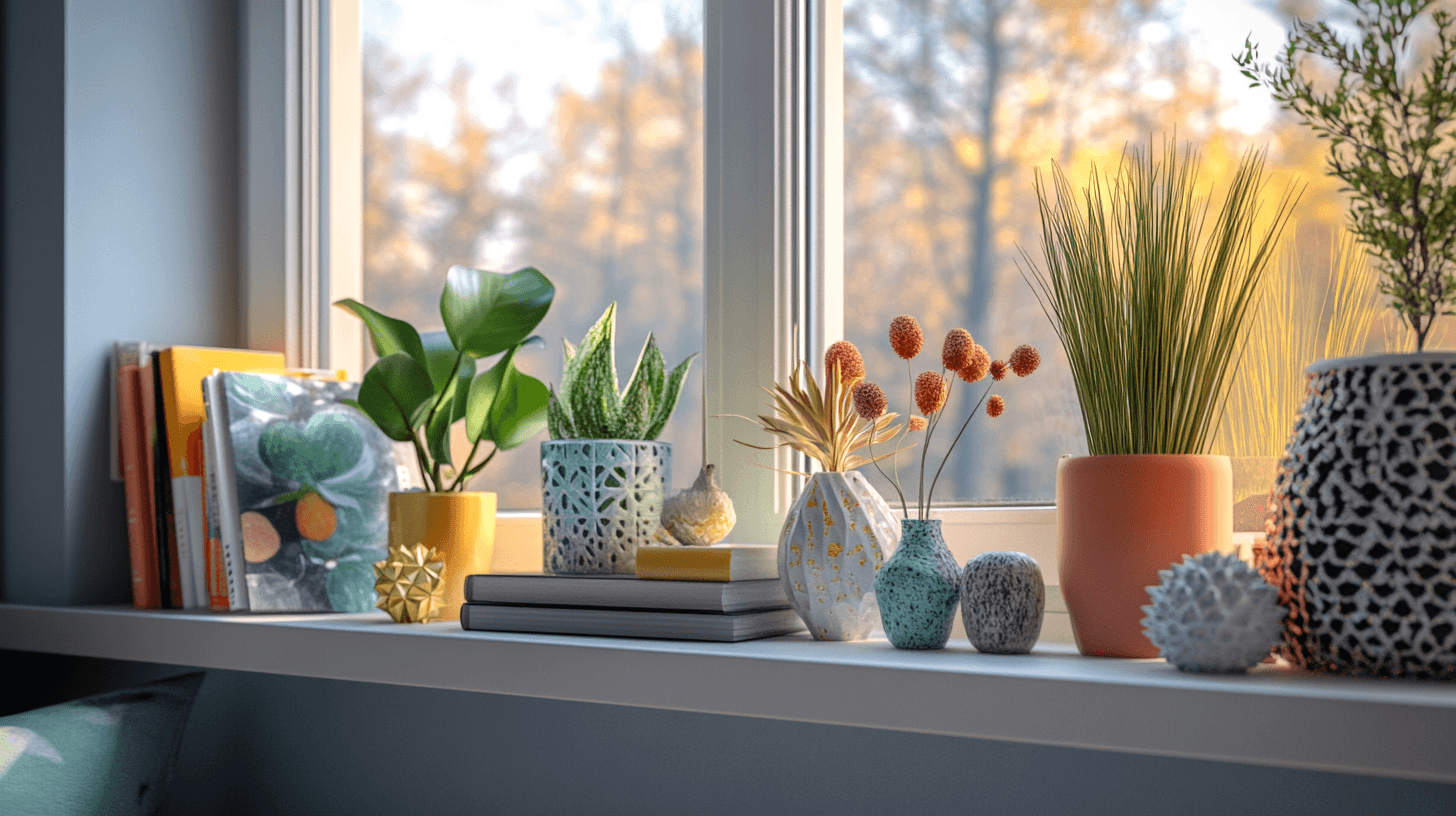 Deko für Fensterbänke: Kleine Flächen stilvoll nutzen