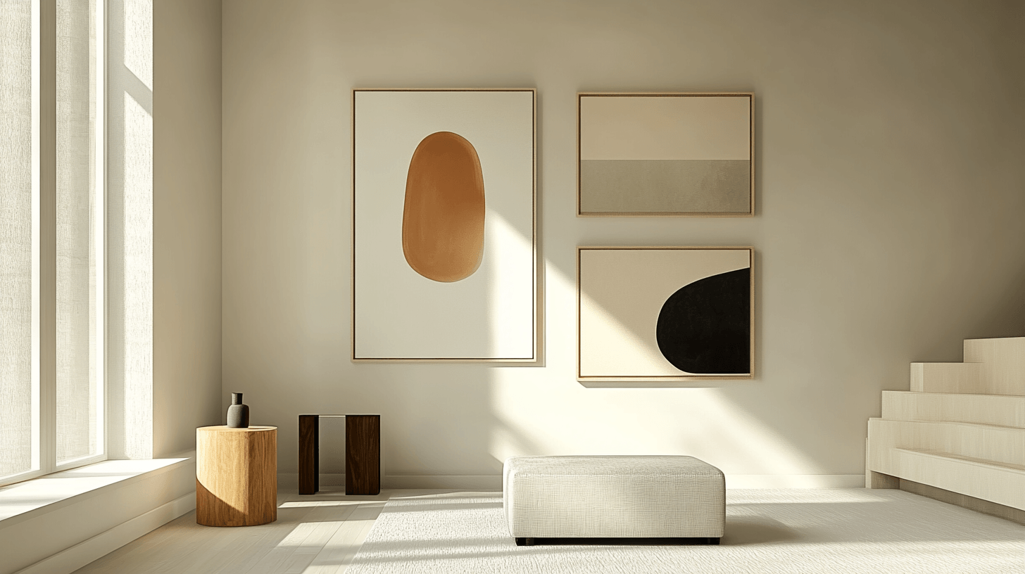 Minimalistische Wanddeko: Wenige Elemente, große Wirkung