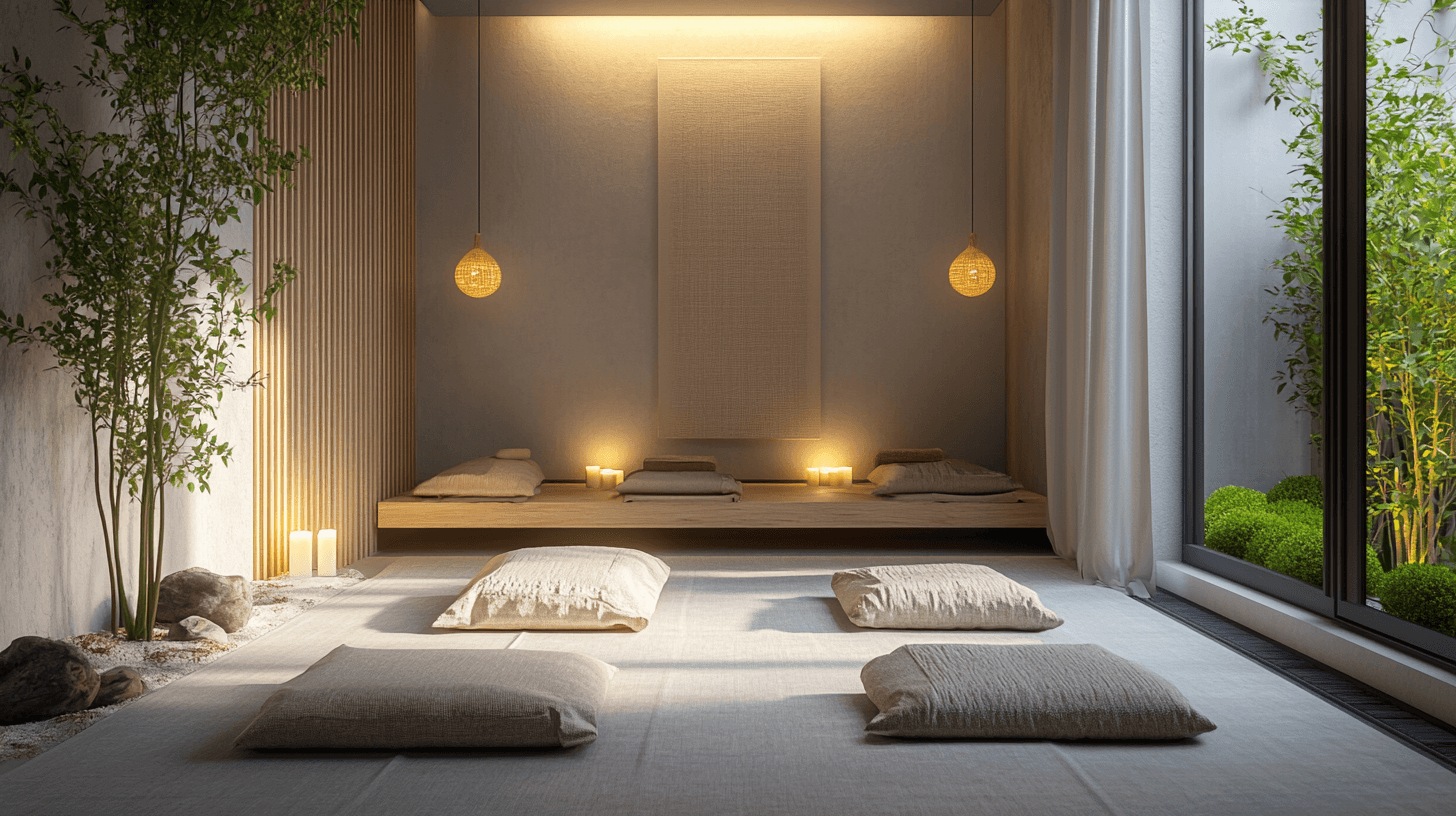 Meditatives Wohnen: Räume für Entspannung und Achtsamkeit gestalten