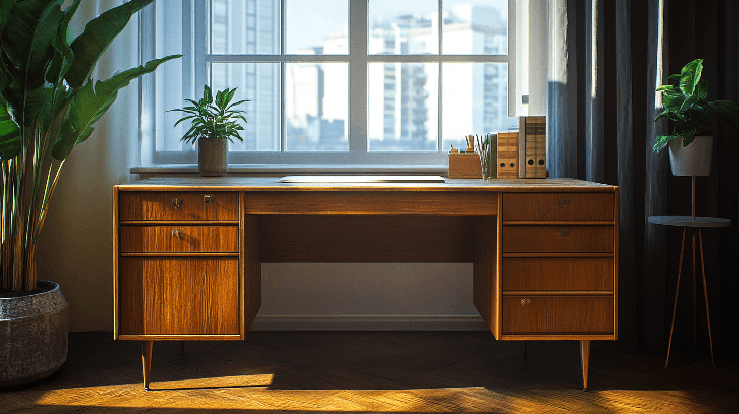 Vintage-Design-Schreibtische: Nostalgie trifft auf Funktionalität