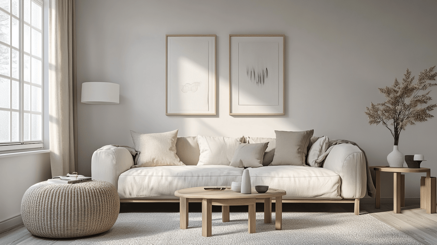 Die perfekte Farbpalette für ein skandinavisches Wohnzimmer