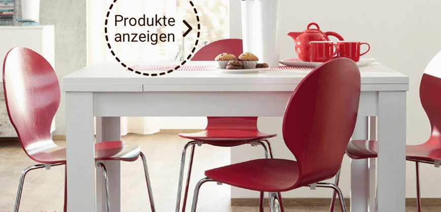 Im Trend: Esstische aus Kunststoff