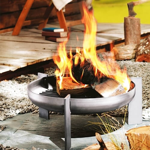 Feuerstelle im Garten