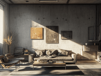 Beton als Designelement: Der Industrial-Look für dein Zuhause