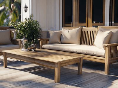 Terrassenmöbel aus Teakholz: Stilvoll und robust