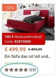 Beispiel zu Bewertungen
