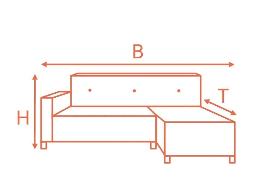 Pictogram zur Höhe/Breite/Tiefe