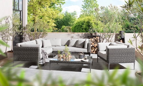 Gartenmöbel im Loungemöbel-Stil